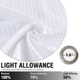 thumbnail image 4 of TOPICK Waffle Weave Textured Curtains 63 inch Farmhouse Light Filtering Drapes for Living Room Bedroom Grommet Window Curtain 2 Panels, 4 of 7