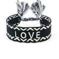 thumbnail image 4 of Bohemia Embroidery Woven Tassel Bracelets for Women Handmade Adjustable Rope, 4 of 6