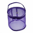 thumbnail image 4 of WRISTBIQUE Lightweight Purple Mesh Bag For Knitting Tools Travel 1Pack, 4 of 8