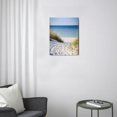 thumbnail image 3 of Unwind with a Beach Seascape Vibrant 12X16inch Canvas Painting of Sea & Nature. Wall Art for Living Room, Bedroom & Office. Instantly Uplifts Home Décor Ready to Hang!, 3 of 7