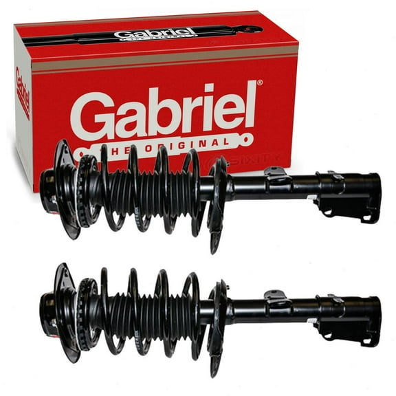 2 pc Gabriel G57113 ReadyMount Suspension Strut & Coil Springs for Assembly Shock Shocks Struts Fits select: 2004-2008 CHRYSLER PACIFICA
