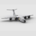 thumbnail image 1 of 1471 PCS MOC Building Blocks A-400 Military Transportation Aircraft Small Pieces Puzzle Model, A Scientific Set for Experimenters, 1 of 5