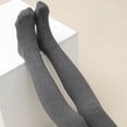 thumbnail image 6 of Darzheoy Girls Stockings Winter Breathable Versatile Thickening Plush Thermal Solid Color Casual Pantyhose,3-12 Years, 6 of 9