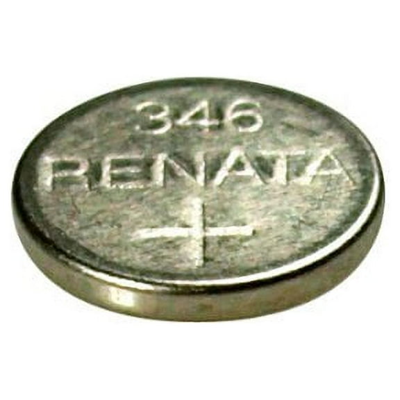 Renata 346 1.55V/10mAh Silver Oxide Watch Battery