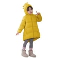 thumbnail image 3 of KAUOD Kids Toddler Zip up Hooded Puffer Coats Winter Warm Windproof Outwear Boys Quilted Thick Down Jackets with Pockets, 3 of 5