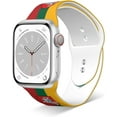 thumbnail image 2 of Lithuania Flag Watch Band For Apple Wristband Band For Iwatch Series Soft Silicone 38mm*40mm, 2 of 6