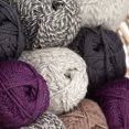 thumbnail image 3 of Patons Classic Wool Yarn-Light Grey Marl, 3 of 6