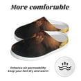 thumbnail image 6 of Lsque Cute Sunflower Guinea Pig Pattern Womens Comfort Cotton on Scuff With Memory Foam and Anti-skid Sole Slipper-37/38, 6 of 7