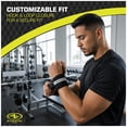thumbnail image 4 of Athletic Works Fitness Weight Lifting Wrist Wraps with Thumb Loops, Pair, 4 of 7