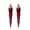 C, variant on Ruanlalo 2 Pcs Velvet Christmas Ornaments Shatterproof Glitter Sequins Flocked Bell/Candy Cane/Ice Isicle Hanging Decoration for Xmas Tree Holiday Home Party Decor