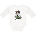 thumbnail image 3 of Inktastic Calico Kitten for Darks Boys or Girls Long Sleeve Baby Bodysuit, 3 of 5