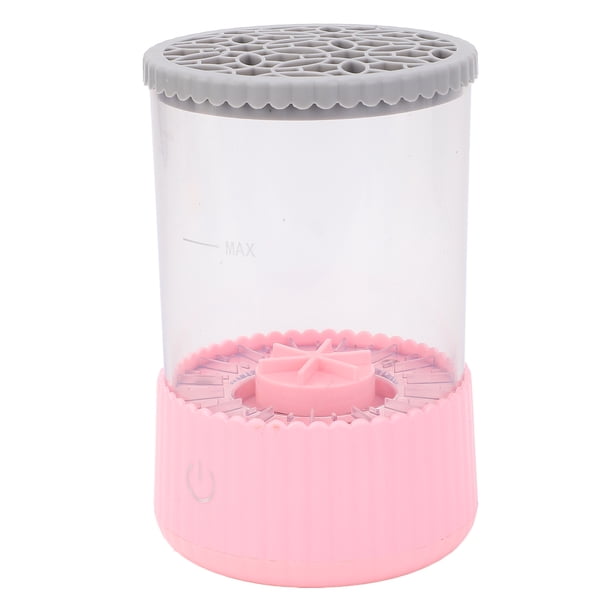 Limpiador De Brochas De Maquillaje Eléctrico, Secador De Brochas De Maquillaje 2 En 1 Para Brochas Y Esponjas De Maquillaje De Todos Los Tamaños, Taza De Limpieza De Brochas De