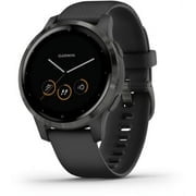 GARMIN - ｖｉｖｏａｃｔｉｖｅ３ Ｂｌａｃｋ　Ｓｌａｔｅ Pre-Owned GARMIN vivoactive 3 GPS - Black Slate (Good
