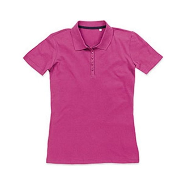 Stedman Stars - Polo de algodón modelo Hanna para mujer (Rosa Cupcake)