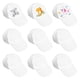 thumbnail image 3 of BRIGHTFUFU Gorra de béisbol blanca para niños (6 unidades): gorra de sol con dibujo pintado a mano para niños y niñas, proyectores de manualidades de verano en blanco para actividades al aire libre., 3 of 7