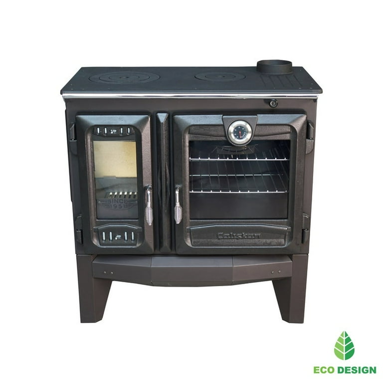NorthshireWallDecor Multifunctional Wood Burning Cast Iron Stove