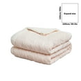 thumbnail image 3 of Tgbvmt Lambswool Nap Blanket, Composite Thickening Cozy Blanket, Warm Soft Portable Blanket for Couch Bed Reading, Indoor Outdoor Use for Home Office Travel, All Season Comfort and Relaxation, 3 of 6