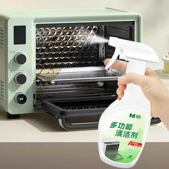 Kitchen Cleaner Kitchen Degreasing Cleaner Clear Foaming Spray Botanical Aromatic Cooktop Hood Oven Sink Dishwasher Cleaner 350ml