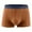 Brown, variant on Mens Underwear,Briefs Pure Cotton Four Corner Flat Angle Design Breathable Comfortable Traceless Fabric Daily Wear Style,Men's Underwear,Brown,XL