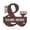 Penny Vein, variant on RealSteel Personalized Metal Mr & Mrs Monogram (Black, 20" x 20")