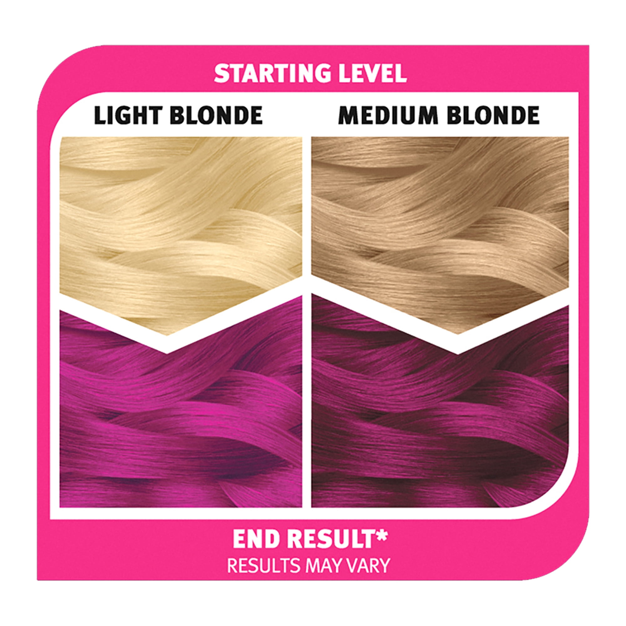 3 Kits Splat Pink Fetish Rebellious Colors Hair Color Bleach Dye Lot  Complete