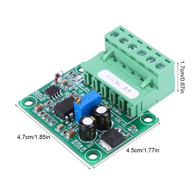 Gupbes Module Convertisseur 10V, Convertisseur de Fréquence en Tension, Conversion Interface pour Bricolage