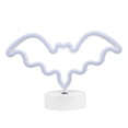 thumbnail image 1 of Luz decorativa de control de interruptor de lámpara de noche hueca con forma de murciélago 1PC para dormitorio, 1 of 5