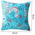 thumbnail image 2 of Paquete de 4 Fundas de Almohada Impermeables para Exteriores, 18x18, Fundas de Almohada Cuadradas Decorativas con Diseño Moderno para Exteriores, 2 of 5