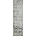 thumbnail image 2 of Addison Rugs Chantille Indoor/Outdoor Transitional Damask Charcoal Washable Runner Rug, 2'3" x 7'6", 2 of 6
