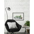 thumbnail image 5 of Parvez Taj Lined Potted Cactus Framed Wall Art, 5 of 5