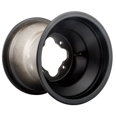 4/110 Douglas A5 Wheel 10X8 3.0 + 5.0 Matte Black for Honda TRX 450R  2004-2009