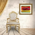 thumbnail image 3 of Retrolabel 32x25 Gold Ornate Wood Framed with Double Matting Museum Art Print Titled - Fresh Lobster, 3 of 4