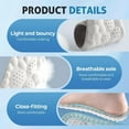 thumbnail image 2 of Steppers Insoles for Men Women,4D Inserts Memory Foam Soft Insoles with Arch Support,Trim To Fit All Shoe Types, 2 of 6
