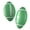 Green, variant on Black Football Shaped Smart Item Finder Compatible with Apple Find My, Item Locator for Keys, Luggage, Wallet, Vehicles