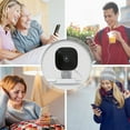 thumbnail image 6 of 2K Camera With Color Night 24/7 Recording & Smart Alerts 2.4G WiFi Indoor Camera For Home Yard Garden Farm Easy Install,white, 6 of 12