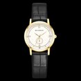thumbnail image 2 of Reloj de pulsera de cuarzo compacto para entusiastas de la moda y los negocios Golden Grace, 2 of 2
