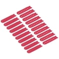 thumbnail image 1 of Unique Bargains Red Plastic Snapback Strap Cover Hat Buckle Replacement (12 Pairs), 1 of 7