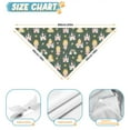 thumbnail image 6 of Dog Bandana 2 Pack,Dark Green Princess Castle Pattern Bandanas for Dogs,Cat Bandana,Small/ Large Dog Bandana 2 Size,Dog Bandanas, 6 of 6