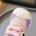 thumbnail image 6 of Otqutp Baby Girls Boys First Walking Sneakers Squeaky Hook Loop Non Slip First Walking Sport Shoes Toddler New Born Breathable Casual, 6 of 8