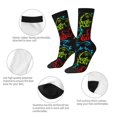 thumbnail image 3 of Vsdgher Play Game Start Crew Socks for Men & Women, Breathable Casual Athletic Ankle Socks, 3 of 6