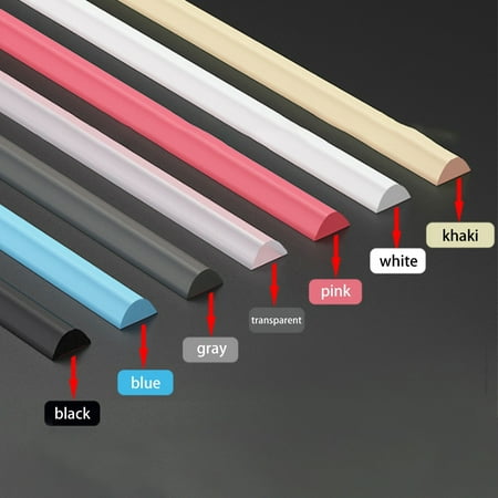 

GLFSIL Bathroom Retention Water Barrier Strip Dry &Wet Separation Silicone Seal Strip