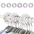 thumbnail image 4 of Baby Clothes Closet Rack Size Dividers Round Clothes Size Tags Marking s Hanger Separators - C 6pcs with Sizes, 4 of 9