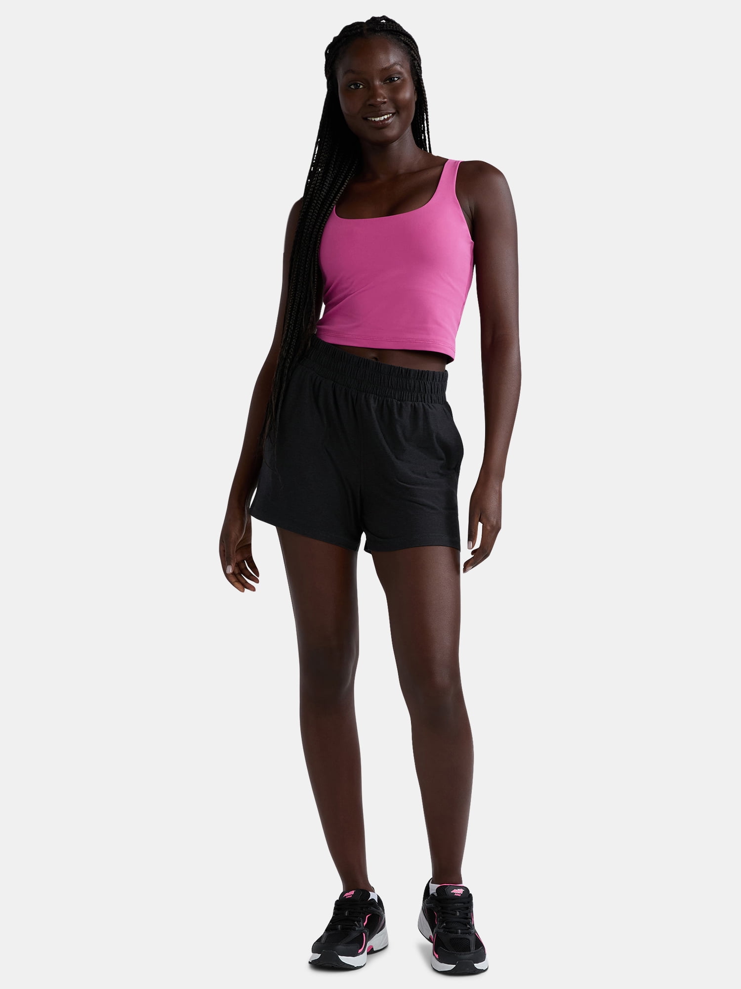 Avia Women's and Women's SoftSculpt Longline Sports Bra, Sizes XS-4X