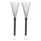 thumbnail image 1 of 2 Pack Retractable Drum Brushes Rubber & Stainless Steel Wire Jazz Drum Accessories, 1 of 4