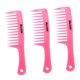 thumbnail image 3 of 3 peines para desenredar el cabello con mango largo, peines de de dientes redondos, alto Rosado Yuyangstore Peine antiestático desenredante, 3 of 8