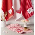 thumbnail image 5 of qefuia Valentine''s Day Collection Kitchen, Dishtowel Set, 18X26, Love, 4 Piece, 5 of 6