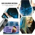 thumbnail image 6 of EZGO Hair  Color Wax Temporary Hair Coloring Styling Cream Mud Dye- Blue, 6 of 7