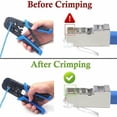 thumbnail image 4 of pelacables crimpadora RJ45 herramienta de crimpado de red profesional RJ45 R11 Cat7 Cat6, 4 of 5