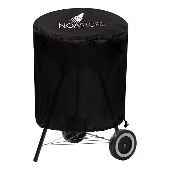 Funda para Parrilla de Barbacoa con Cordón Que Se Adapta a la Parrilla Weber Jumbo Joe Gold de 18" de Mesa | 1