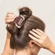 thumbnail image 2 of BRIGHTFUFU Pinzas para el pelo de fútbol únicas para mujer, elegantes pinzas de plátano con perlas francesas, accesorios Vintage para el cabello para el día del juego y eventos deportivos, 2 of 7